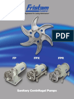 FPX FP FPR: Sanitary Centrifugal Pumps