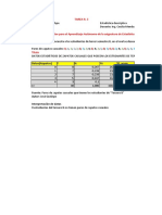 Ejercicios de estadistica