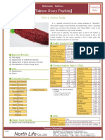 『Salmon Ovary Peptide』: Rich in Amino Acids