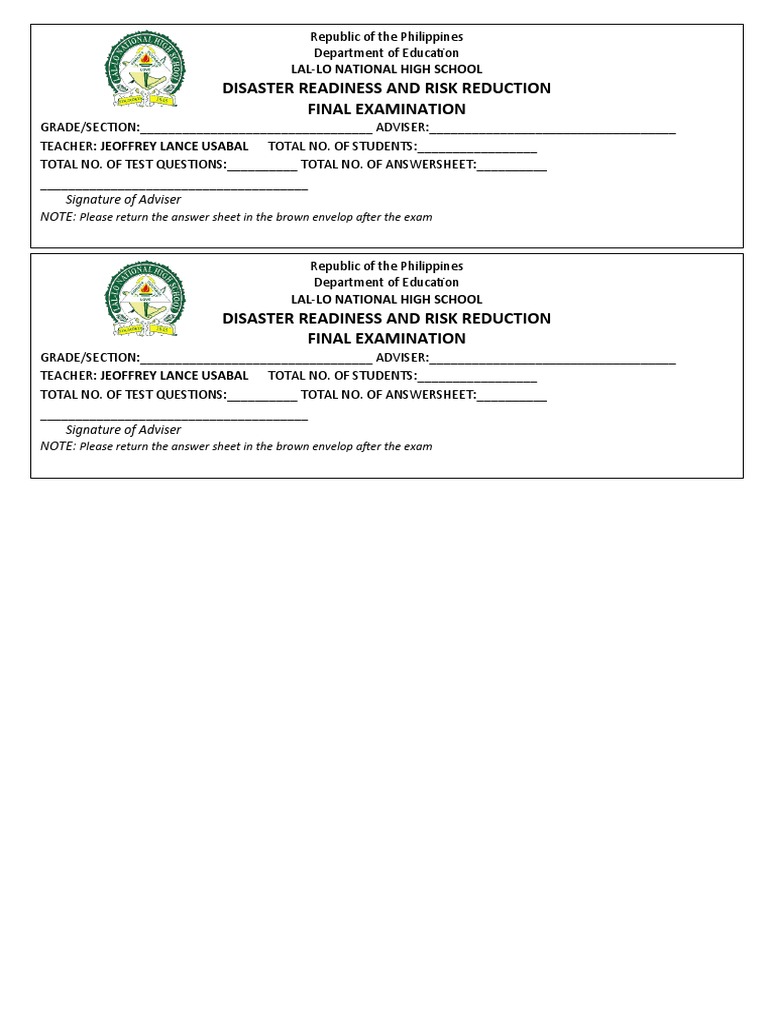 Test Label Envelop | PDF | Career & Growth