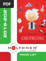 Molychem Pricelist 20192021 PDF