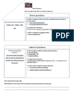 Direct Questions: Subject Questions We Don T Use Do, Does, or Did Auxiliary Verbs