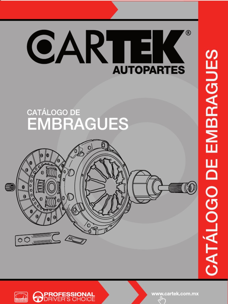 Catalogo Embragues Cartek PDF PDF Esquivar Chrysler