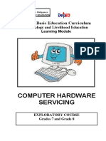K To 12 PC Hardware Servicing Learning Module