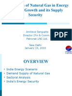 Natural Gas Demand Growth and Supply Security in India
