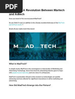 MadTech - A Revolution Between Martech and Adtech PDF