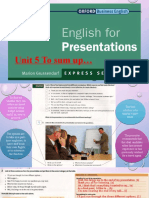 English For Presentations Unit 5