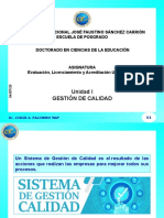 GESTIÓN DE CALIDAD