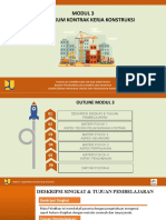 4582c Modul 3 Tinjauan Hukum Kontrak Kerja Konstruksi