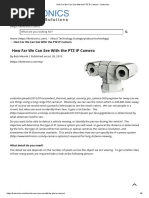 How Far We Can See With The PTZ IP Camera - Kintronics