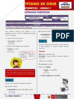 SEMANA 9 - NOTACIÓN CIENTÍFICA (3ro MATEMÁTICA)