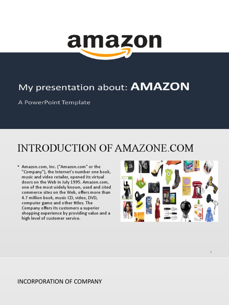 presentation amazon introduction