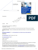 USP Monographs - Cholecalciferol PDF