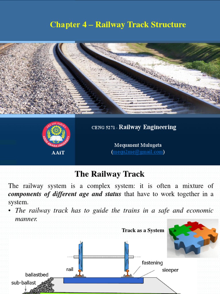 Railway Track Structure Overview | PDF | Track (Rail Transport ...