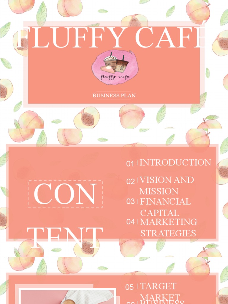 Fluffy Café Business Plan PDF Expense Coffeehouse