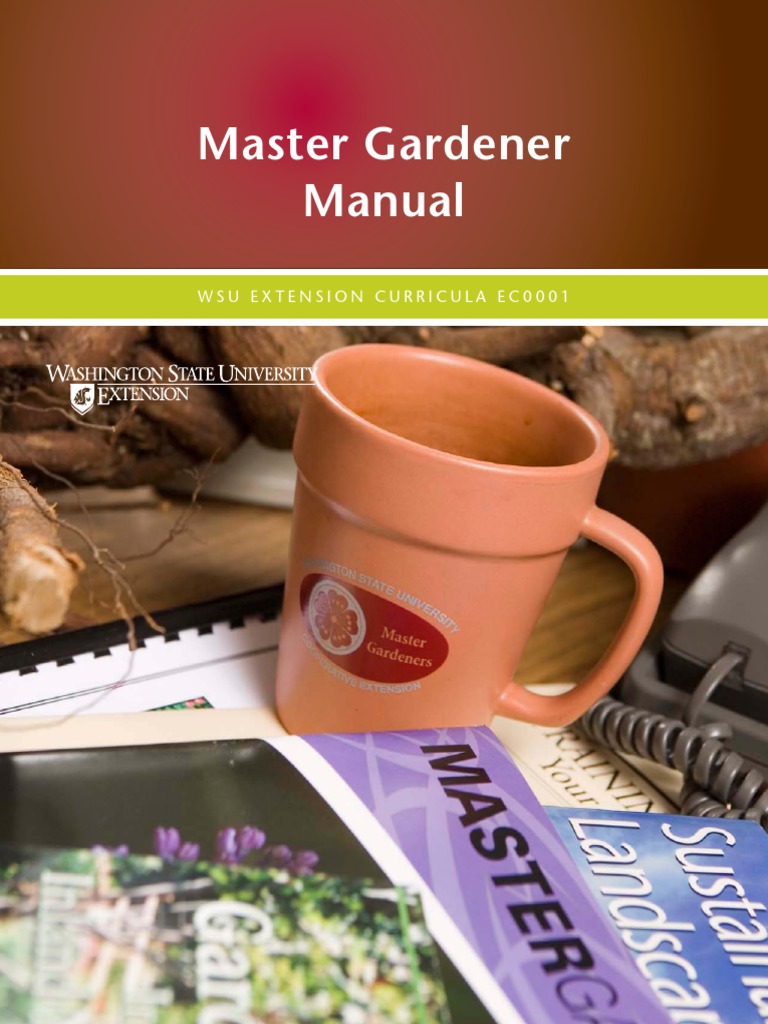 Master Gardener Handbook WSU 2011 PDF Plants Leaf