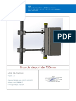 NDC Bras de Déport 750mm Z3-0-60m