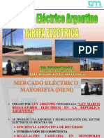 CLASE - MERCADO ELECTRICO - Tarifa Elec en Arg 2019 PDF