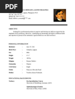 Alamag, B.O. - Jose Rizal Curriculum Vitae