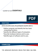 Module 1a - Computer Essentials