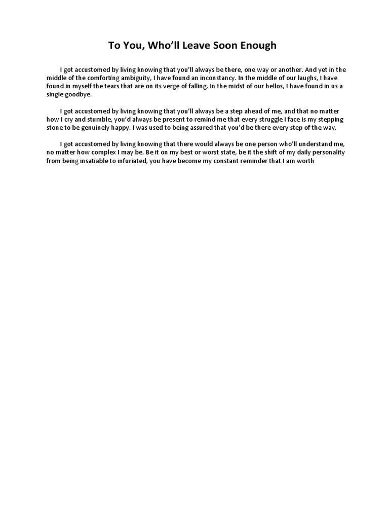Open Lettter | PDF | Poetry