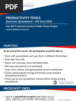 Module 3 - Electronic Spreadsheet 2010.pptx