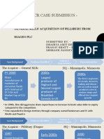 Macr Case Submission - 3: General Mills' Acquisition of Pillsbury From Diageo PLC