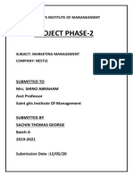 Project Phase-2: Saintgits Institute of Manangement