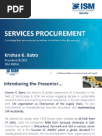 Services Procurement Training Material