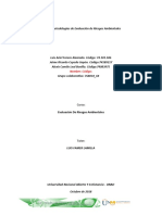 Fase 2 - Metodologías de Evaluación de Riesgos Ambientales