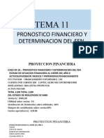 Tema 11 - Proyeccioin Financiera y Determinacion Del Fen. Abc