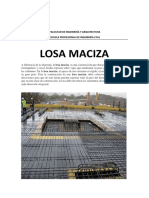 Losa Maciza - Albañilería Confinada PDF
