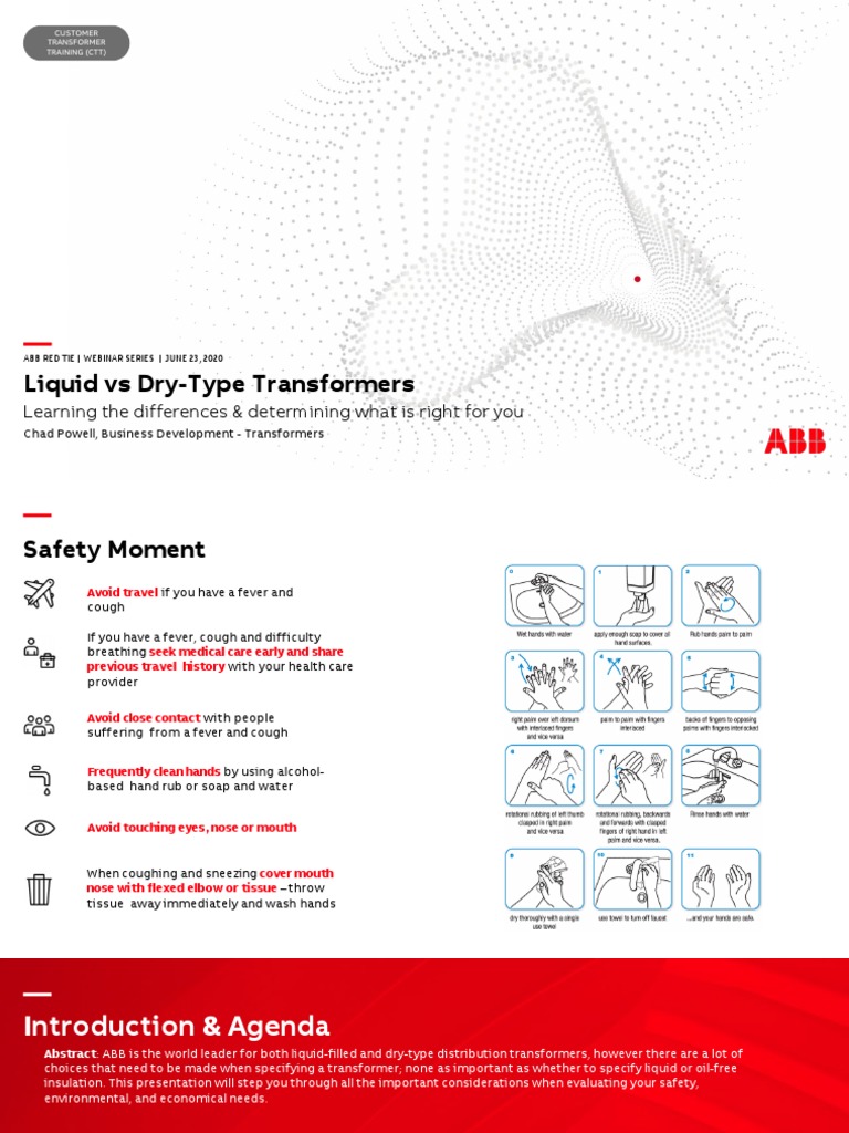 ABB - Liquid Vs Dry-Type Transformers | PDF | Transformer | Insulator ...