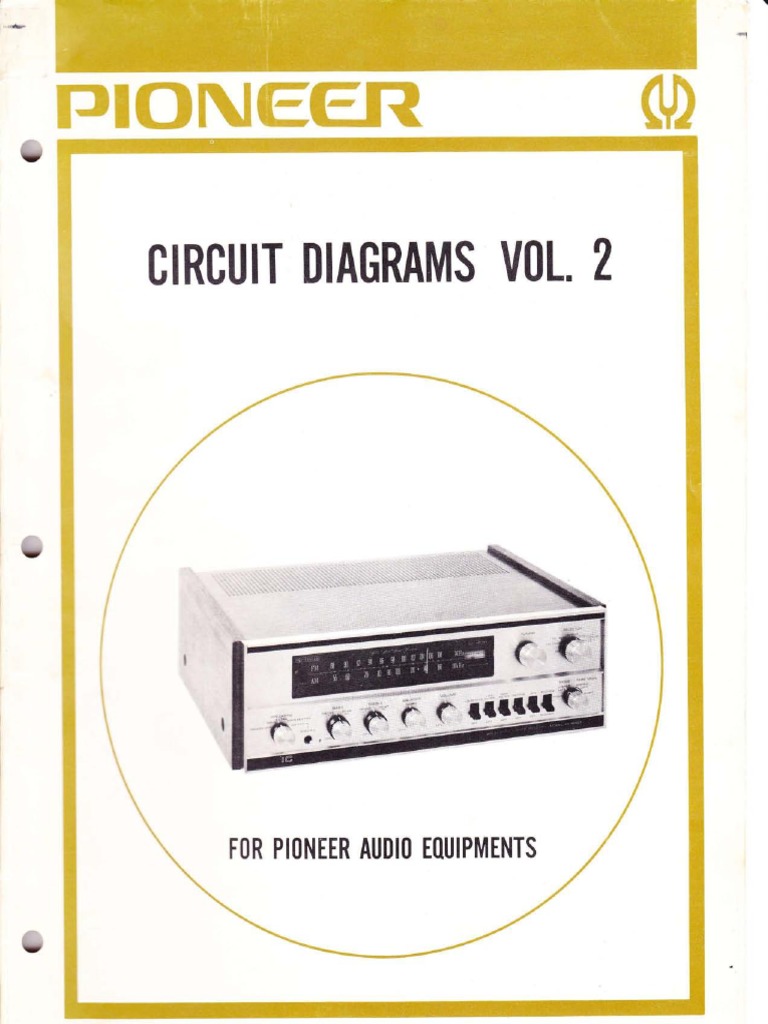 Pioneer - Circuit Diagrams Vol.2 PDF | PDF | Audio Engineering