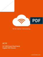 Ac1200 Smart Dual-Band Gigabit Wifi Router