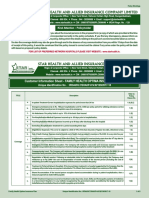 Star Health and Allied Insurance Company Limited: Customer Information Sheet - FAMILY HEALTH OPTIMA INSURANCE PLAN