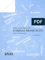 Guía Analítica de Formas Musicales para Estudiantes - Francisco Llacer Plá