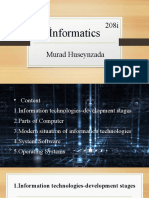Murad Huseynzada Presentation Informatics