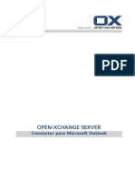 Open-Xchange Server: Connector para Microsoft Outlook