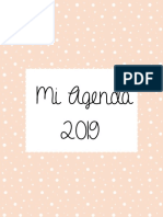 Agenda 2019 Editable PDF