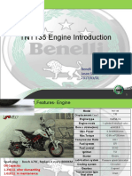 TNT135 Engine Introduction: Benelli Customer Service Center Jason Sun 2017/03/01