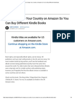 How To Change Your Country On Amazon Japan So You Can Buy Different Kindle Books