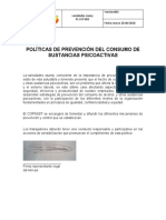 Anexo 3. PREVENCIÓN DEL CONSUMO DE SUSTANCIAS PSICO