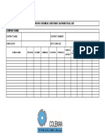 Hazardous Chemical Substance Alphabetical List