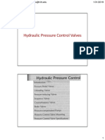 Hydraulic Pressure Control Valves