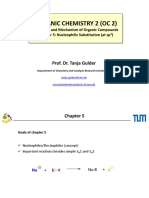 Organic Chemistry 2 (Oc 2) : Reactivity and Mechanism of Organic Compounds Chapter 5: Nucleophilic Substitution (At SP)