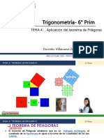 Aplicación Del Teorema de Pitágoras 6to Prim