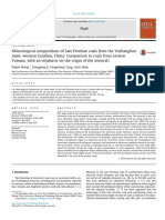 Wang Et Al. - 2016 - Mineralogical Compositions of Late Permian Coals From The Yueliangtian Mine, Western Guizhou, China Comparison To C-Annotated