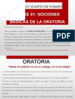 Oratoria: Fundamentos y técnicas para hablar en público