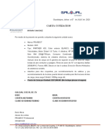 Carta Factura Partner Corta 2021 Miriam Sanchez